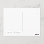 Zwergmönch Postkarte (Rückseite)