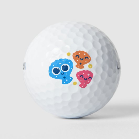 Zwergmuscheln Golfball (Vorderseite)