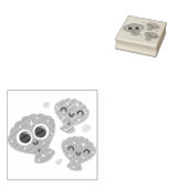 Zwergmuscheln Gummistempel (Stempel)