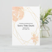 Zwergorange Save The Date (Stehend Vorderseite)