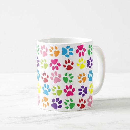 Zwergpfau Kaffeetasse (VorderseiteRechts)