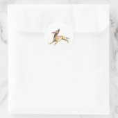 Zwergpinscher Aufkleber Etikett (Tasche)