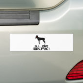 Zwergpinscher Autoaufkleber (Auf Auto)