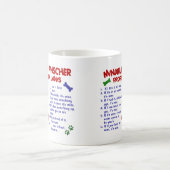 Zwergpinscher-Eigentums-Gesetze 2 Kaffeetasse (Mittel)