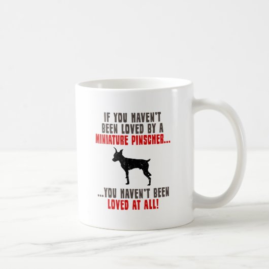 Zwergpinscher Kaffeetasse (Rechts)