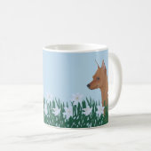 Zwergpinscher Kaffeetasse (VorderseiteRechts)