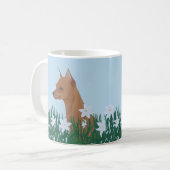 Zwergpinscher Kaffeetasse (Vorderseite Links)