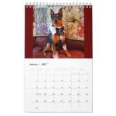 Zwergpinscher kalender (Jan 2027)