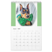 Zwergpinscher kalender (Mär 2027)