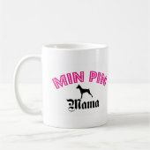 Zwergpinscher-Mutter Kaffeetasse (Links)