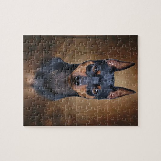 Zwergpinscher Puzzle (Horizontal)