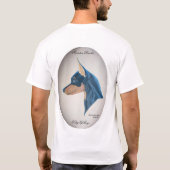 Zwergpinscher T-Shirt (Rückseite)
