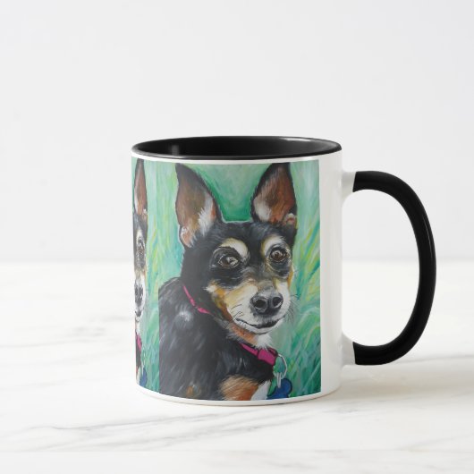 Zwergpinscher Tasse (Rechts)