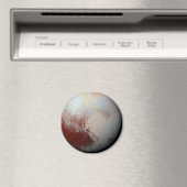 Zwergplanet Pluto von NASA New Horizons 2015 Foto Magnet (In Situ (Geschirrspüler))