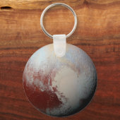 Zwergplanet Pluto von NASA New Horizons 2015 Foto Schlüsselanhänger (Vorderseite)