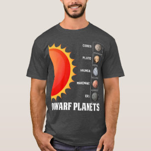 Zwergplaneten Raumfahrer-Astronauten T-Shirt