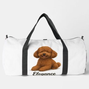 Zwergpudel - Eleganz hat vier Beine Duffle Bag