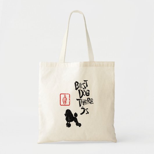 Zwergpudel Tragetasche (Vorne)