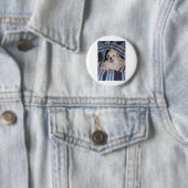 Zwergpudel-Welpen-Unterhaltung Button (Beispiel)