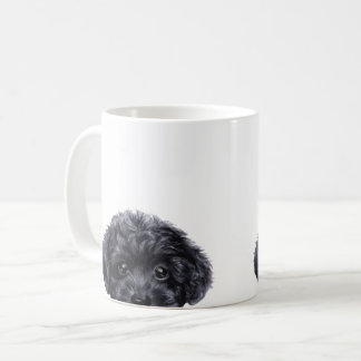 Zwergpudelschwarzes Kaffeetasse