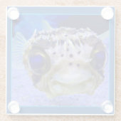 Zwergpuffer Glasuntersetzer (Rückseite)