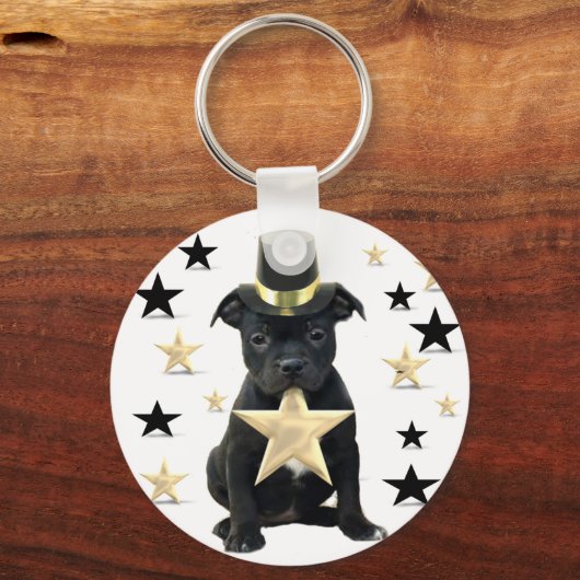 Zwergpuppe Schlüsselanhänger (Vorderseite)