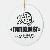 Zwergschildkröte Keramikornament (Links)