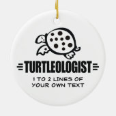 Zwergschildkröte Keramikornament (Hinten)