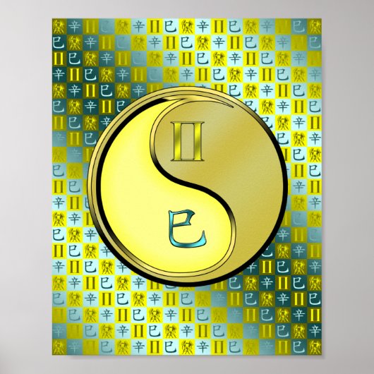Zwergschlange Poster (Vorne)