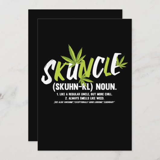 Zwergschnäpper Einladung (Vorne/Hinten)