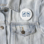 Zwergschnauzer Button (Beispiel)