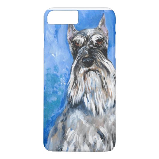Zwergschnauzer Case-Mate iPhone Hülle (Rückseite)