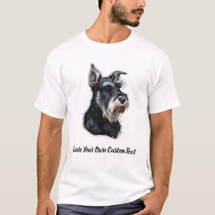 Zwergschnauzer Erstellen Sie Ihren Eigener Benutze T-Shirt