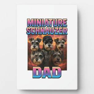 Zwergschnauzer Fotoplatte