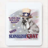 Zwergschnauzer-Geschenke Mousepad (Vorne)