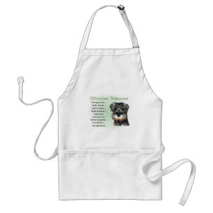Zwergschnauzer-Geschenke Schürze