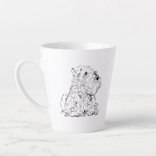 Zwergschnauzer-Kaffeetasse, Hunde-Liebhaber Milchtasse