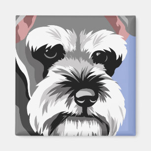 Zwergschnauzer-Magneten Magnet