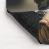 Zwergschnauzer Mousepad (Ecke)