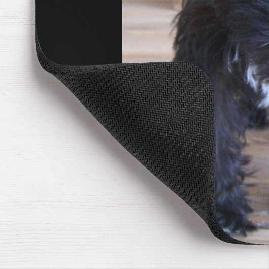 Zwergschnauzer Mousepad (Ecke)
