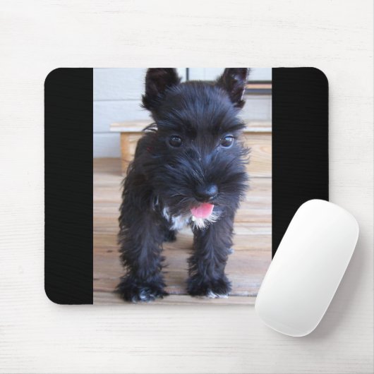 Zwergschnauzer Mousepad (Mit Mouse)