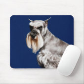 Zwergschnauzer Mousepad (Mit Mouse)