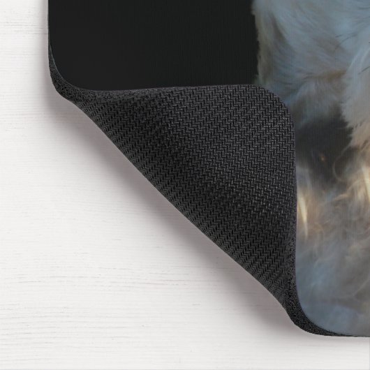 Zwergschnauzer Mousepad (Ecke)