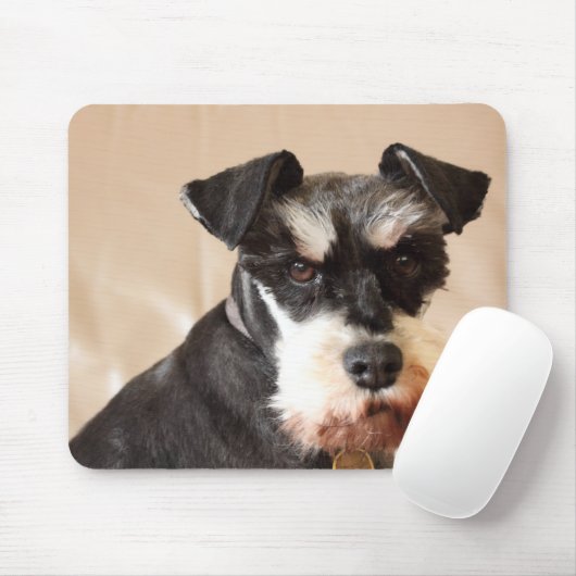 Zwergschnauzer Mousepad (Mit Mouse)
