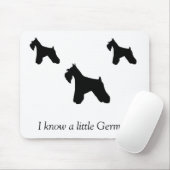 Zwergschnauzer Mousepad (Mit Mouse)