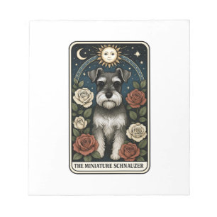 Zwergschnauzer Notizblock
