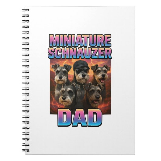 Zwergschnauzer Notizblock (Vorderseite)