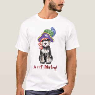 Zwergschnauzer-Pirat T-Shirt