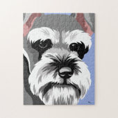 Zwergschnauzer-Puzzlen Puzzle (Vertikal)