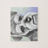 Zwergschnauzer-Puzzlen Puzzle (Vertikal)